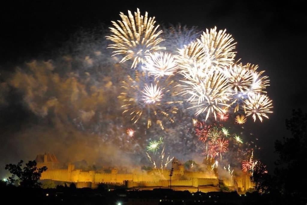 Maison Sur Les Hauteurs De Carcassonne Esterno foto